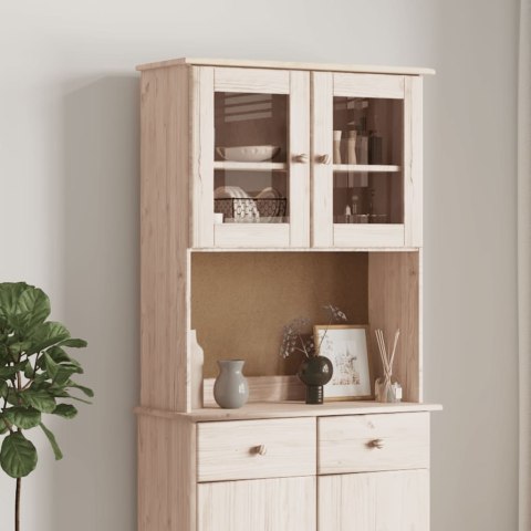 Nastawka do komody ALTA, 77x30x92 cm, lite drewno sosnowe