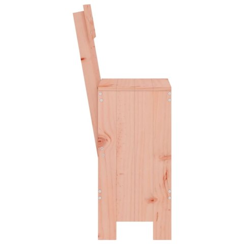 Stołki barowe, 2 szt., 40x48,5x115,5 cm, lite drewno daglezjowe