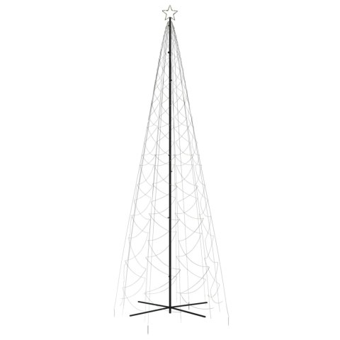 Choinka stożkowa, 1400 ciepłych białych LED, 160x500 cm
