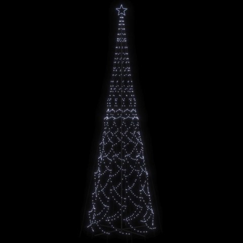 Choinka stożkowa, 3000 zimnych białych LED, 230x800 cm