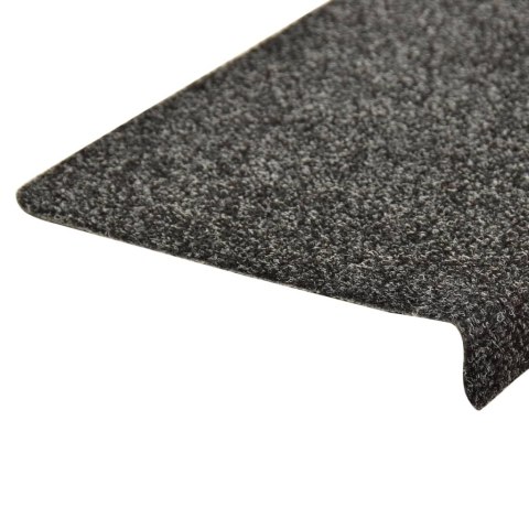 Nakładki na schody, 15 szt., igłowane, 65x21x4 cm, szare