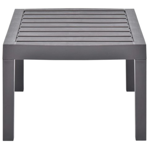 Stolik ogrodowy, mokka, 78x55x38 cm, plastik