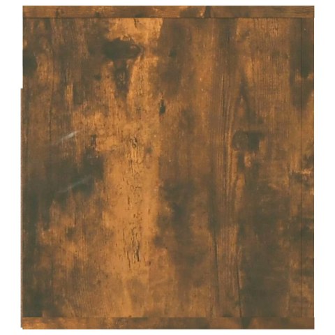 Wisząca szafka nocna, przydymiony dąb, 50x36x40 cm