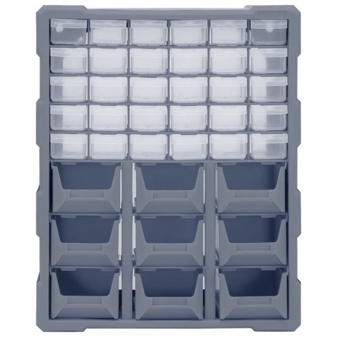 Organizer z 39 szufladkami, 38x16x47 cm