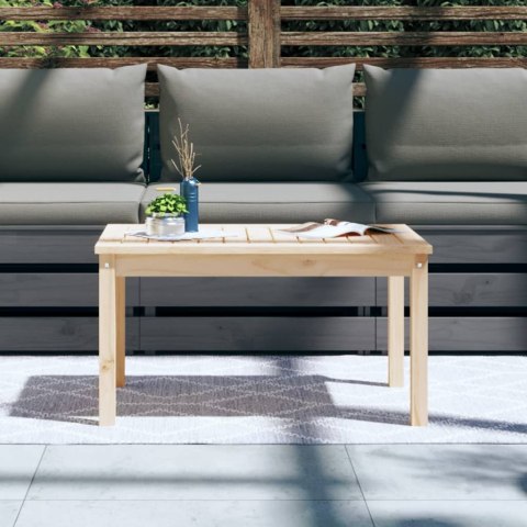 Stolik ogrodowy, 82,5x50,5x45 cm, lite drewno sosnowe