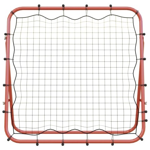 Regulowany rebounder piłkarski, 96x80x96 cm, stali i PE