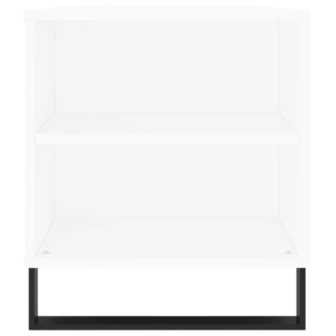 Stolik kawowy, biały, 102x44,5x50 cm, materiał drewnopochodny