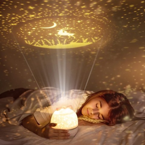 Lampka nocna projektor gwiazd GALAXY