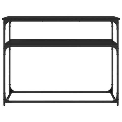Stolik konsolowy, czarny, 100x35,5x75 cm