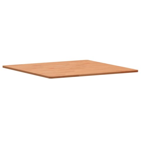 Blat stołu, 80x80x1,5 cm, kwadratowy, lite drewno bukowe