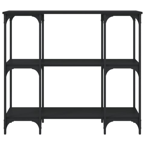 Stolik konsolowy, czarny, 102x35x90 cm