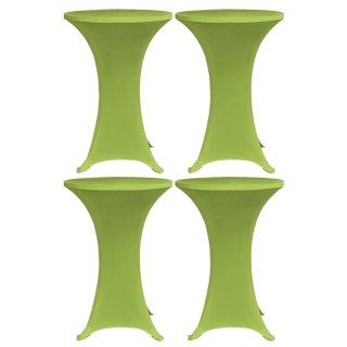 Elastyczne pokrowce na stół, 4 szt., 60 cm, zielone