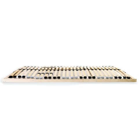Stelaże do łóżek, 2 szt., 28 listew, 7 stref, 80 x 200 cm