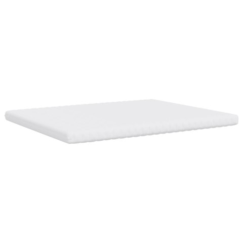 Materac piankowy, biały 160x200 cm, 7-strefowy, twardość 20 ILD