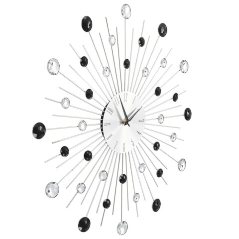 Zegar ścienny z mechanizmem kwarcowym, nowoczesny design, 50 cm
