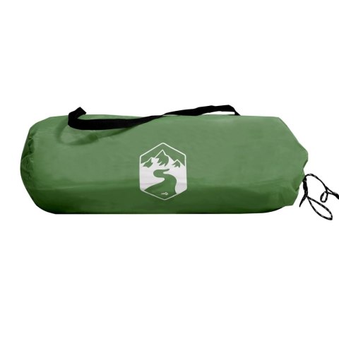 Namiot kempingowy, 2-os., zielony, 264x210x125 cm, tafta 185T
