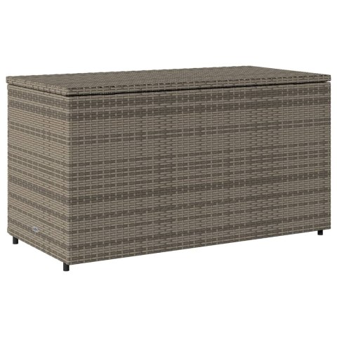 Szafka ogrodowa, szara, 110x55x60,5 cm, polirattan