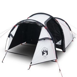 Namiot kempingowy, 4-os., biały, 360x135x105 cm, tafta 185T