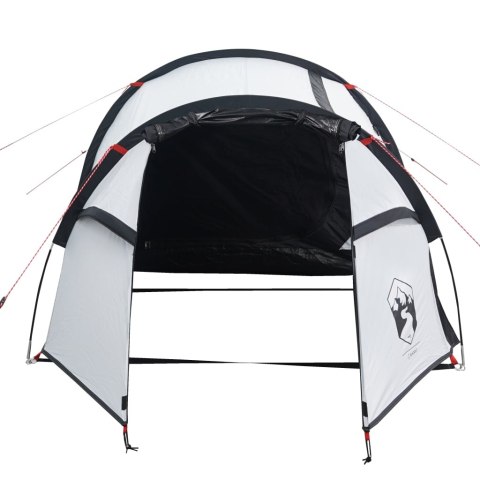 Namiot kempingowy, 4-os., biały, 360x135x105 cm, tafta 185T