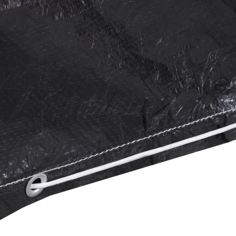 Pokrowce na meble i grill, 2 szt., 6 oczek, 180x80x125 cm