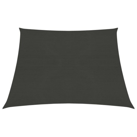 Żagiel przeciwsłoneczny, 160 g/m², antracytowy, 3/4x2 m, HDPE