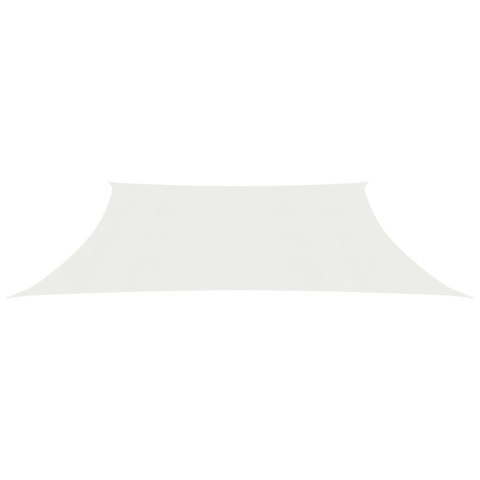 Żagiel przeciwsłoneczny, 160 g/m², biały, 3/4x2 m, HDPE