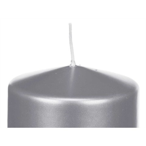 Świeca Acorde Srebrzysty 9 x 10 x 9 cm (12 Sztuk)