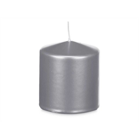 Świeca Acorde Srebrzysty 9 x 10 x 9 cm (12 Sztuk)
