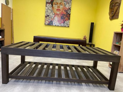 Solidny drewniany stół do masażu 200×90 cm, wys 65 cm