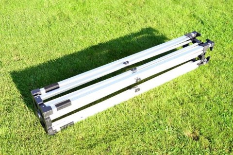 Pawilon ogrodowy Profi rozkładany 3 x 3 m - zielony 2 ściany