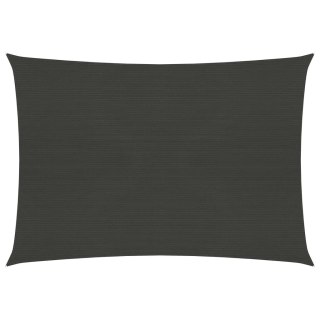Żagiel przeciwsłoneczny, 160 g/m², antracytowy, 3,5x4,5m, HDPE