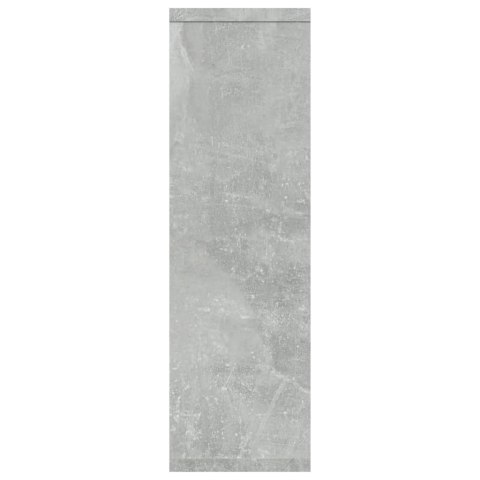 Półka ścienna, szarość betonu, 85x16x52,5 cm