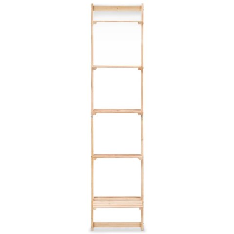 Regał drabina z drewna cedrowego, 41,5 x 30 x 176 cm