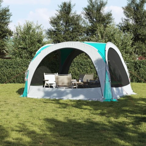 Namiot imprezowy, zielony, 360x360x215 cm, tafta 185T