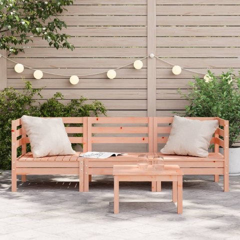 Ogrodowa sofa 3-osobowa, lite drewno daglezjowe