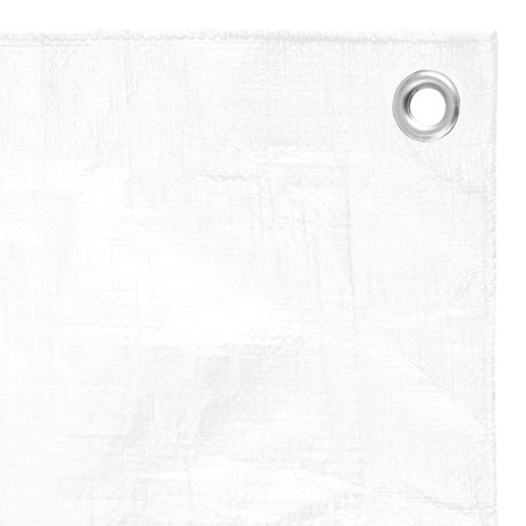Plandeka, 180 g/m², 6x10 m, biała, HDPE