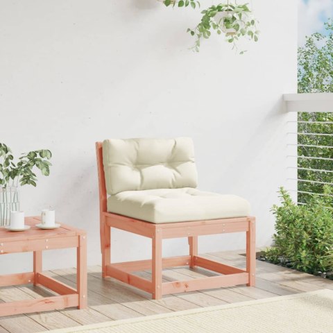 Sofa ogrodowa z poduszkami, lite drewno daglezjowe