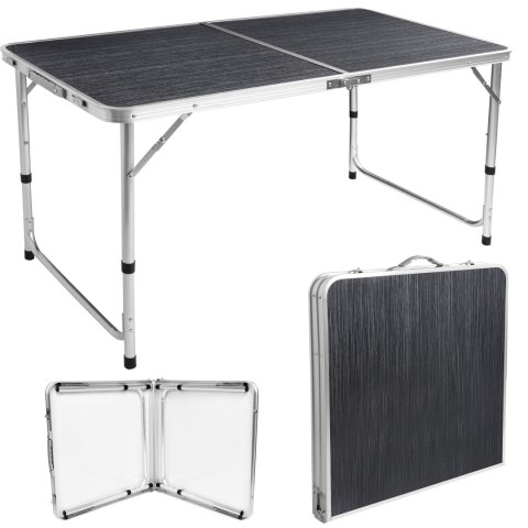 Zestaw turystyczny TRAMP BLACK WOOD kempingowy 120x60 cm