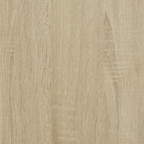 Rama łóżka z LED, dąb sonoma, 120x200 cm