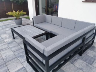 Narożnik aluminiowy na taras do ogrodu zimowego