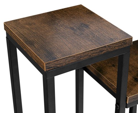 Kwietnik metalowy loft ANTIRES RUSTIC stojak na kwiaty