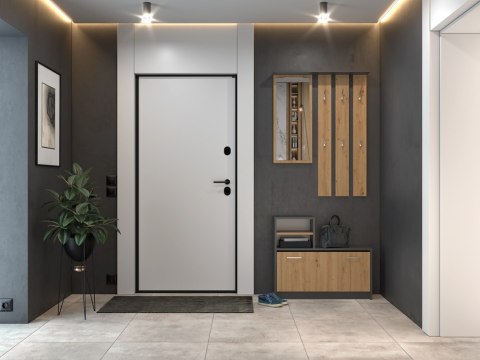 Garderoba VERA ANTRACYT DĄB ARTISAN
