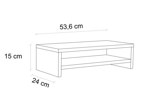 Podstawka pod monitor Simple buk