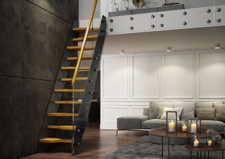 SCHODY NA ANTRESOLE MODEL FUTURA PLUS