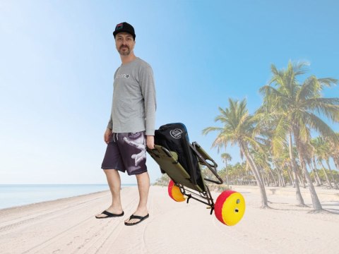 Beach rolly strandwagen