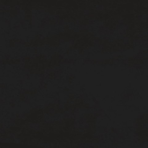 Rama łóżka z zagłówkiem, czarna, 140x190 cm, aksamitna