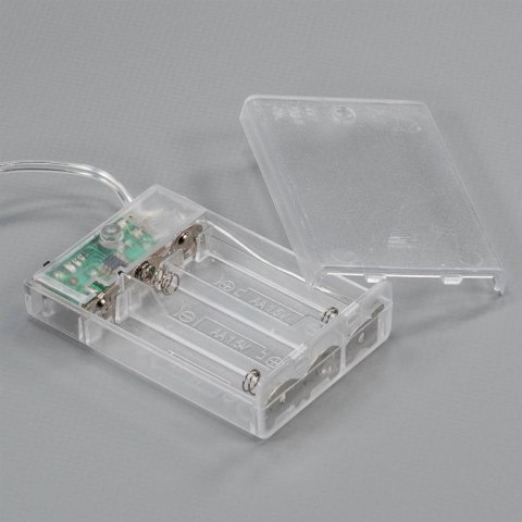 Gwiazda z brokatem, ciepła biel, 20 diod LED, Ø 30 cm