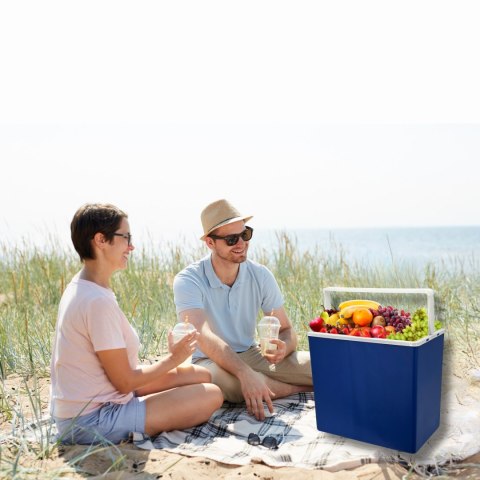 Lodówka ICEGO 30L Niebieska Kamai