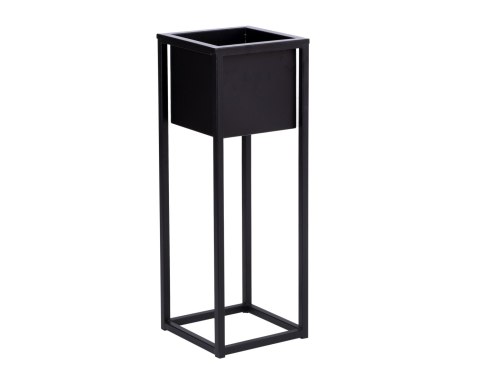 Kwietnik loftowy CONCOVE 40 cm czarny
