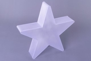 Świąteczna gwiazda z efektem 3D - 35 cm, 20 LED, ciepła biel